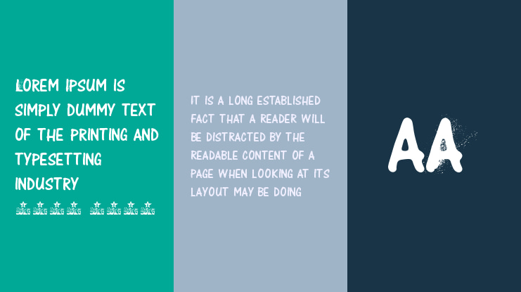 THE CURE Personam Use Font