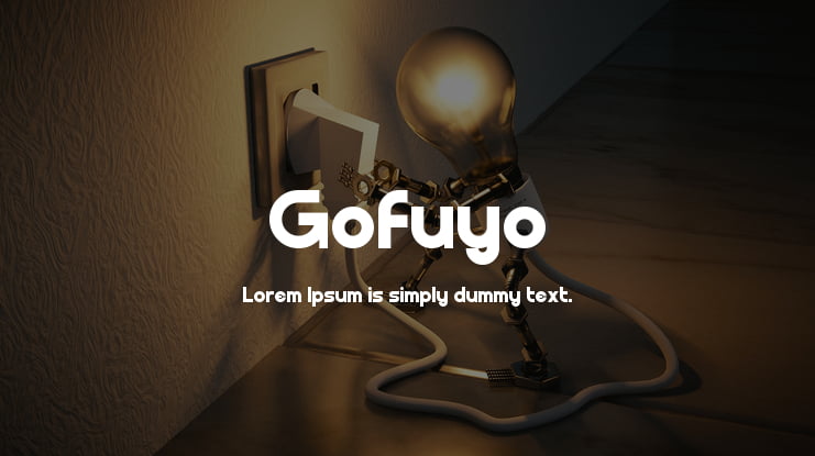 Gofuyo Font