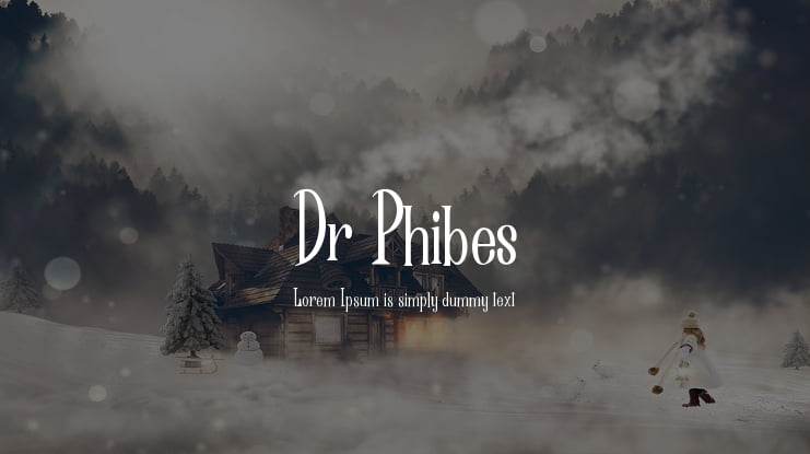 Dr Phibes Font Family