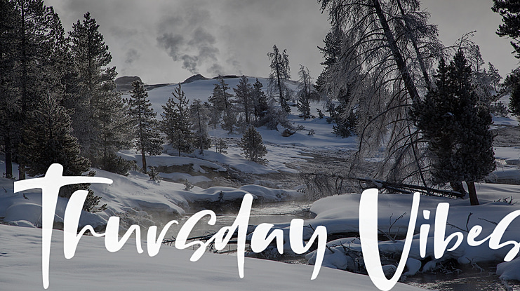 Thursday Vibes Font
