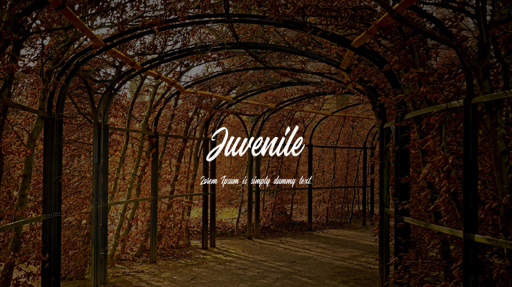 Juvenile Font