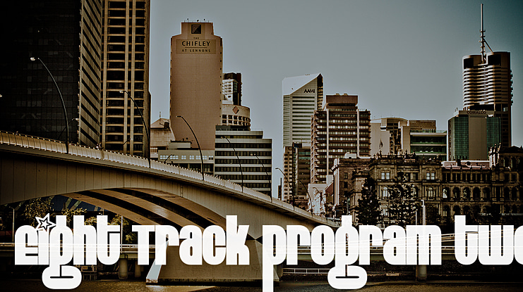 Eight Track Font Family