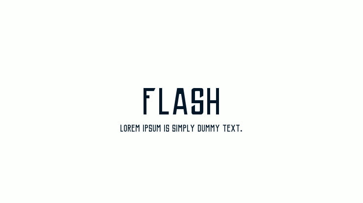 Flash Font