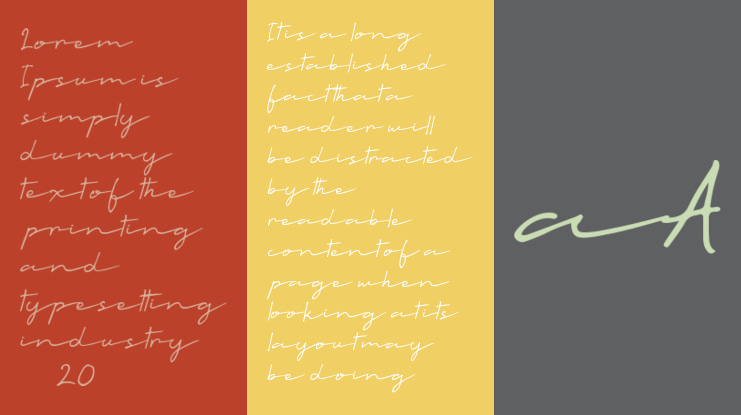 Talesian Signature Font