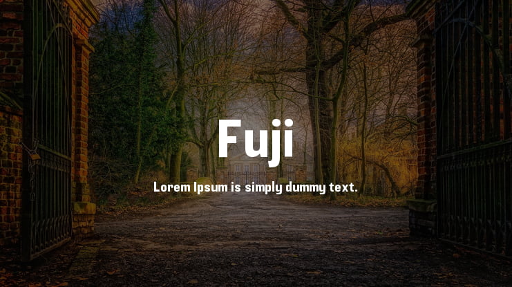 Fuji Font Family