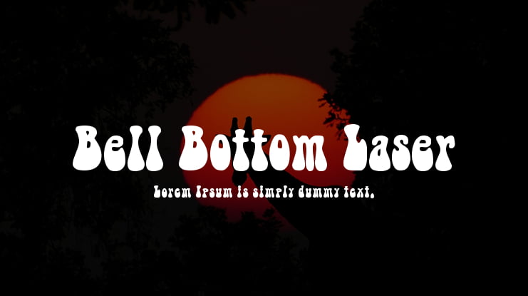 Bell Bottom Laser Font