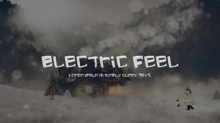 Electric Feel Font