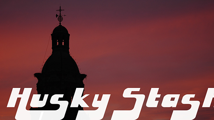 Husky Stash Font