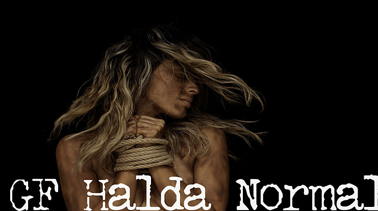 GF Halda Normal Font Family