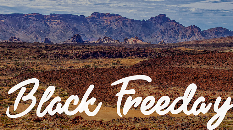 Black Freeday Font Family
