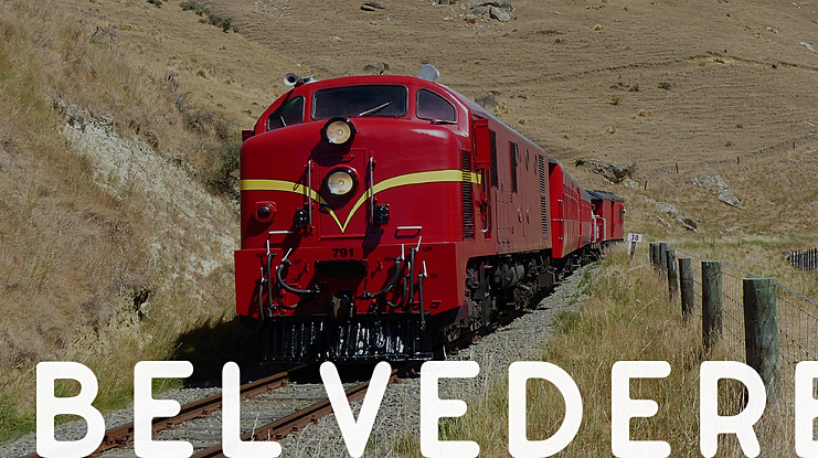 Belvedere Font Family