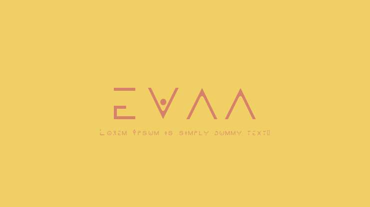 EVAA Font
