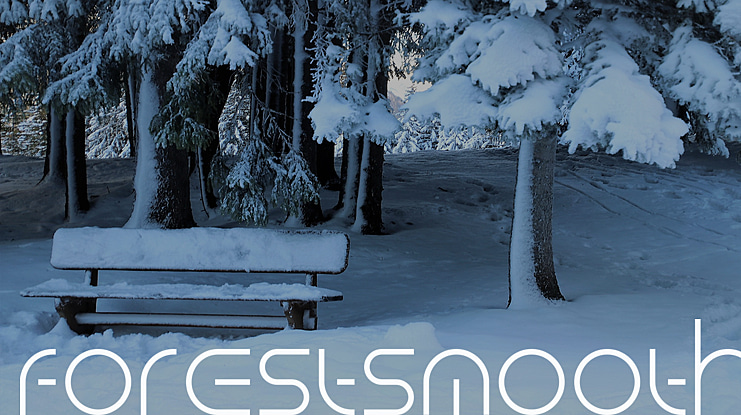 ForestSmooth Font