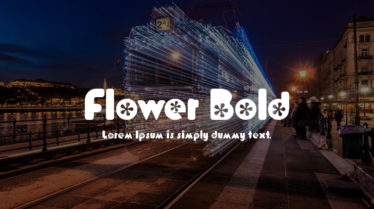 Flower Bold Font