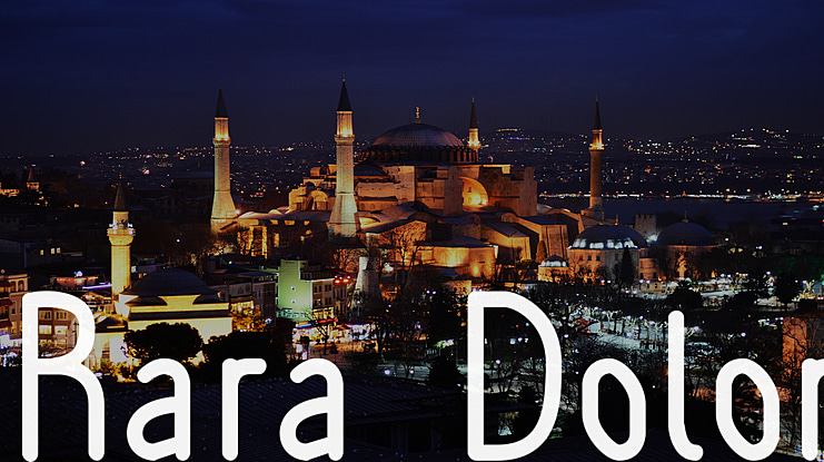 Rara Dolor Font Family