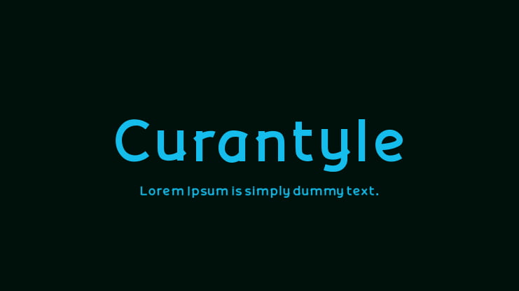 Curantyle Font