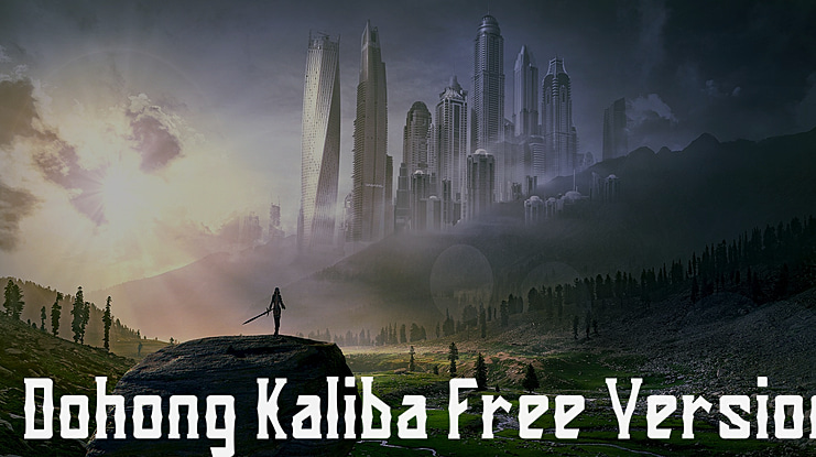 Dohong Kaliba Free Version Font