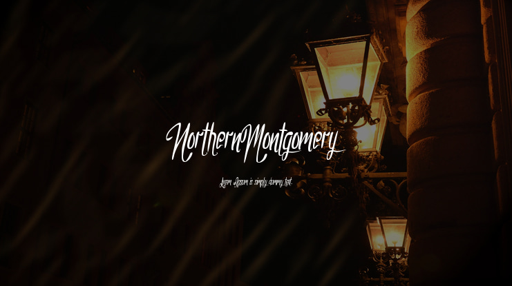 NorthernMontgomery Font