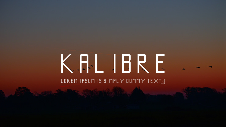 Kalibre Font