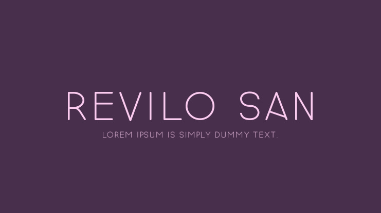 revilo san Font