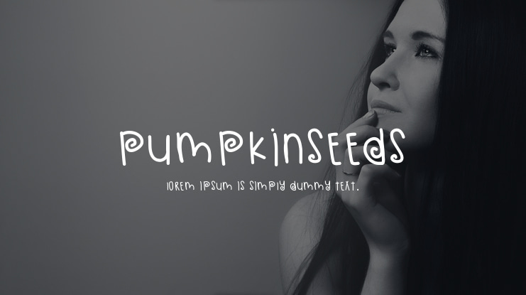 PumpkinSeeds Font