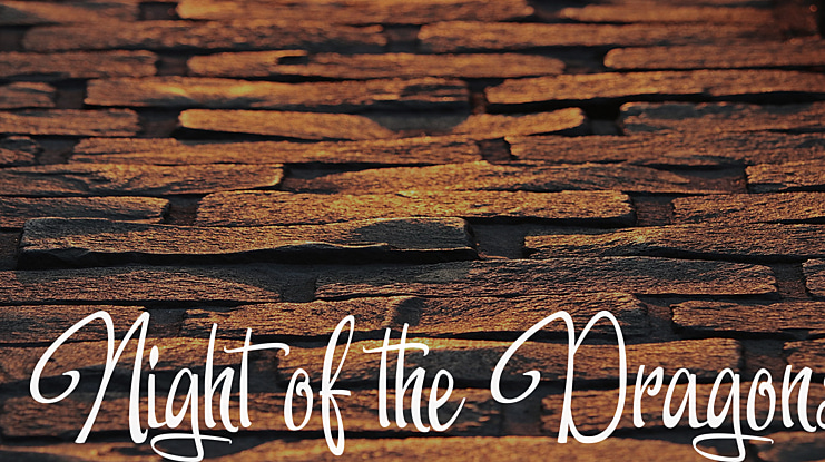 Night of the Dragons Font