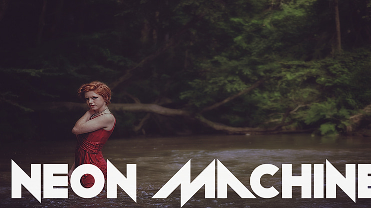 Neon machine Font
