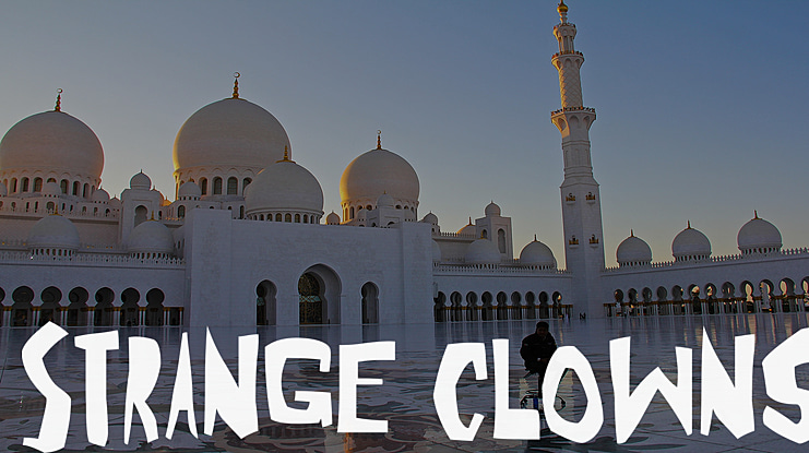 Strange Clowns Font