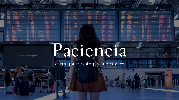 Paciencia Font