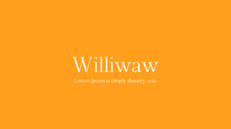 Williwaw Font
