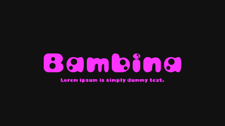 Bambina Font