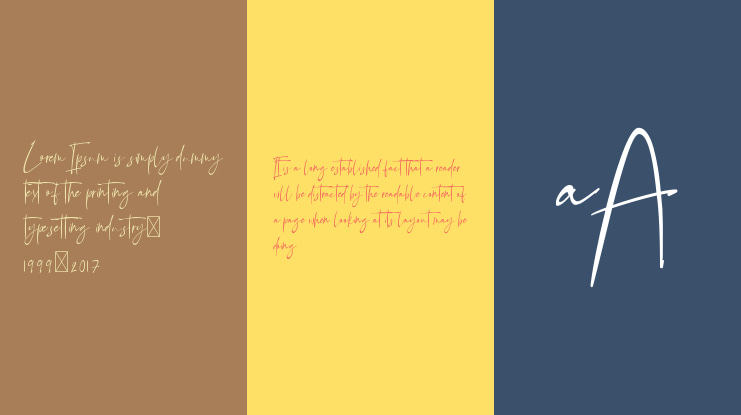 Bellandha Signature Font