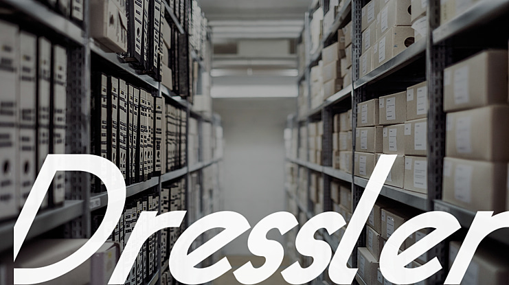 Dressler Font Family