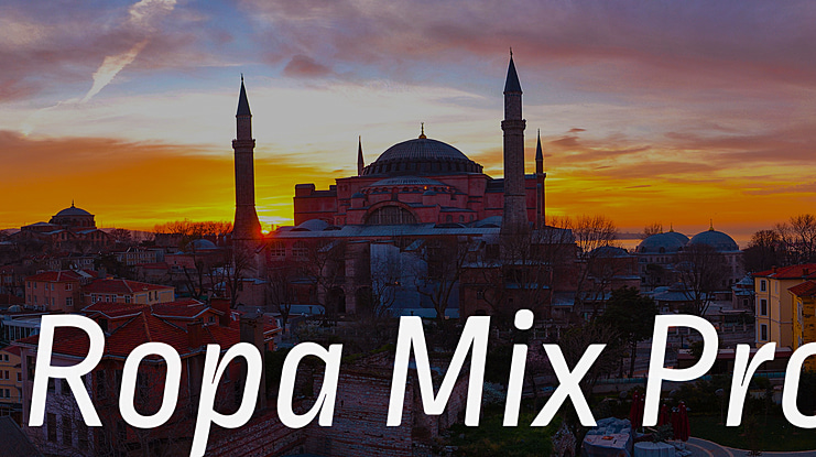 Ropa Mix Pro Font Family