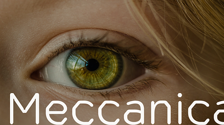 Meccanica Font