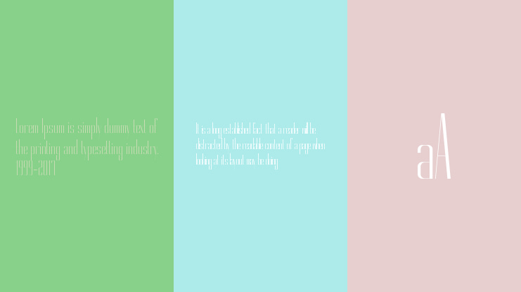 Gorgeous Font Family