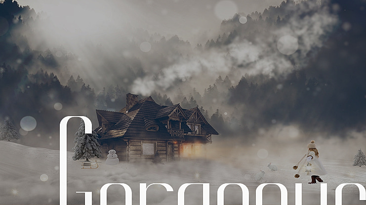 Gorgeous Font Family