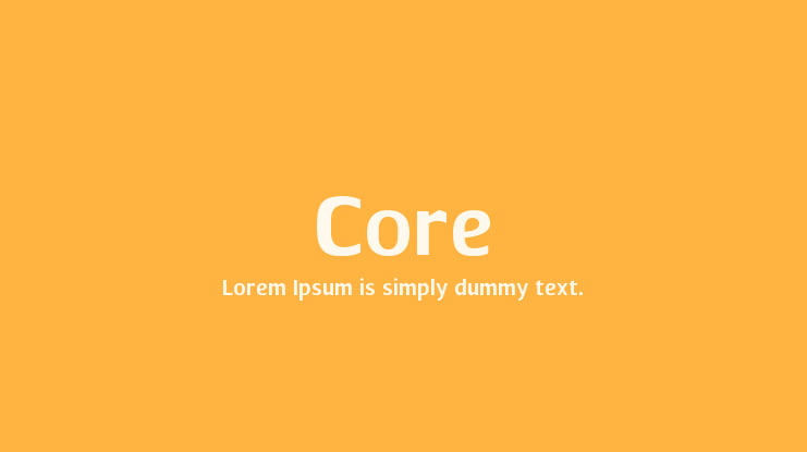 Core Font