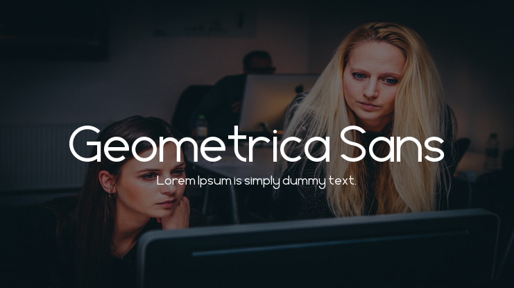 Geometrica Sans Font