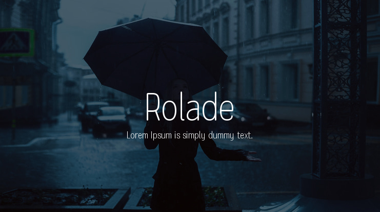 Rolade Font Family