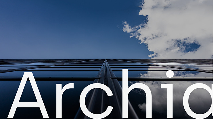 Archia Font