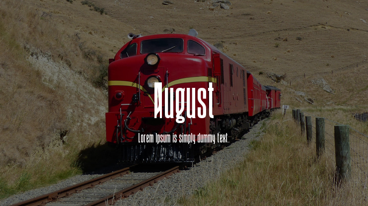 August Font