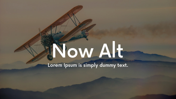 Now Alt Font Family