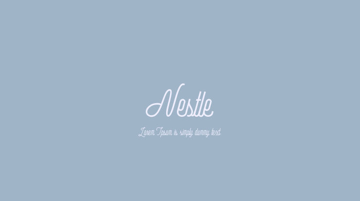 Nestle Font