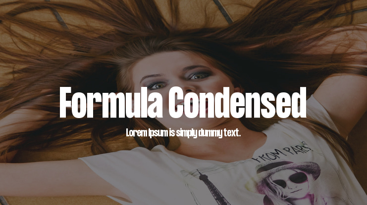 Formula Condensed Font Family