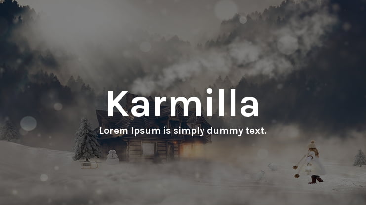 Karmilla Font Family