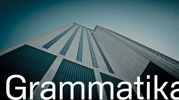 Grammatika Font