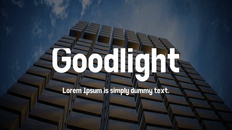 Goodlight Font