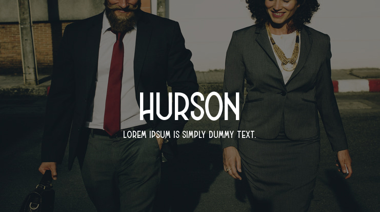 Hurson Font