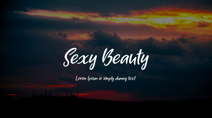 Sexy Beauty Font